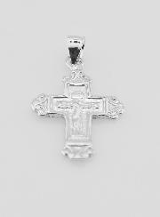 Pendentif Croix Large en Argent - 18mm