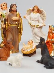 Crèche de Noël 11 Santons - 8cm