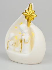 Statue de la Nativité Lumineuse - 14cm