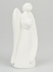 Statue Moderne Ange Gardien - 13cm