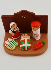 Crèche de Noël du Monde - Nativité Pays Basque