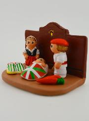 Crèche de Noël du Monde - Nativité Pays Basque