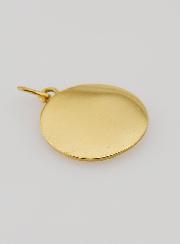 Médaille du Chrisme en Inox Doré - 15mm