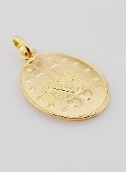 Médaille Miraculeuse Or 18k - 25mm