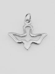 Médaille du Saint Esprit en Inox - 17mm