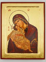 Icône Religieuse Vierge de Tendresse  - 24cm