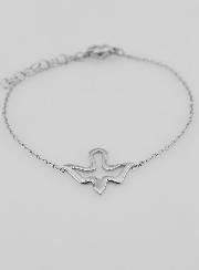 Bracelet Esprit Saint Ajouré en Inox