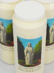 Lot de 3 Bougies de Neuvaine Notre Dame des Pauvres
