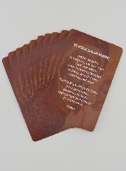 Lot de 10 Cartes de Prière Je Vous Salue Marie