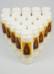 Lot de 20 Bougies de Neuvaine ND de Montserrat