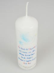 Cadeau de Confirmation - Cierge Citation 12cm