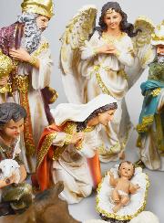 Crèche de Noël Complète 11 Santons - 30cm
