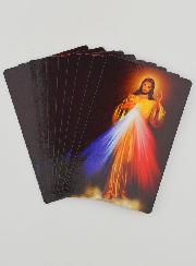 Lot de 10 Cartes Prière de Guérison du Christ