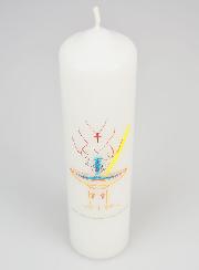 Cadeau de Baptême Pour Adulte - Cierge 20cm