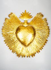 Grand Ex-Voto Mural en Métal - 59cm