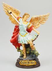 Statue de Saint Michel Archange - 12cm