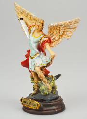 Statue de Saint Michel Archange - 12cm
