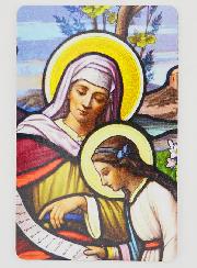 Lot de 10 Cartes de Prière à Sainte Anne