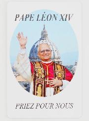 Lot de 10 Cartes de Prière au Pape Léon XIV
