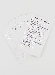 Lot de 10 Cartes de Prière de Protection