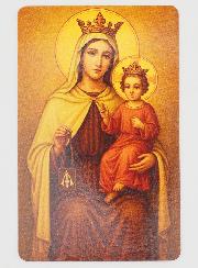 Lot de 10 Cartes de Prière N-D du Carmel