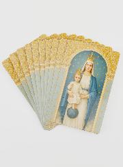 Lot de 10 Cartes de Prière à Notre Dame des Victoires