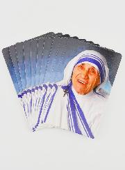 Lot de 10 Cartes de Prière à Sainte Mère Teresa