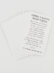 Lot de 10 Cartes de Prière à Sainte Mère Teresa