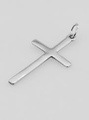 Pendentif Croix en Inox - 26mm
