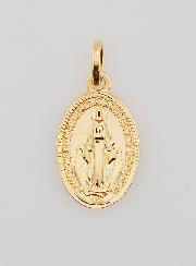 Médaille Miraculeuse en Plaqué Or - 18mm