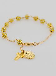 Bracelet Dizainier Médaille Miraculeuse & Croix