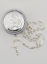 Chapelet & Boîte Vierge à l'Enfant