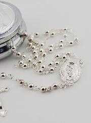 Chapelet & Boîte Vierge à l'Enfant