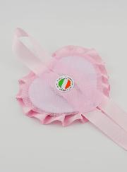 Cadeau de Baptême - Médaille de Berceau Coeur Sainte Famille