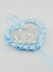 Cadeau de Baptême - Médaille de Berceau Vierge à l'Enfant