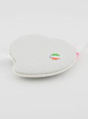 Cadeau de Baptême Fille - Médaille de Berceau Cuir - Ange Lanterne