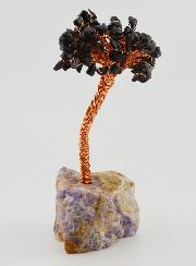 Arbre de Vie Base Améthyste - Obsidienne