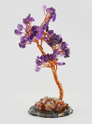Arbre de Vie sur Agate - Améthyste