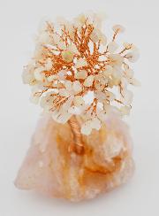 Arbre de Vie Quartz Rose & Pierre de Lune