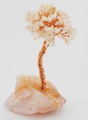 Arbre de Vie Quartz Rose & Pierre de Lune