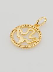 Médaille de Confirmation Ajourée 15mm - Esprit Saint