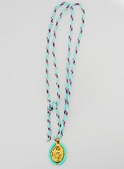 Collier Cordon Miraculeuse & Perles Vertes