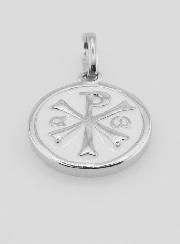 Médaille du Chrisme en Argent & Émail - 15mm