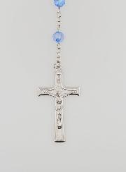 Chapelet Perles Facettées Bleues - Miraculeuse