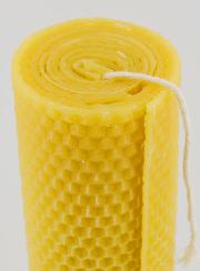 Bougie de Décoration Cire d'Abeille - 20 cm