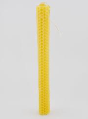 Bougie Naturelle Cire d'Abeille Alvéolée - 20 cm