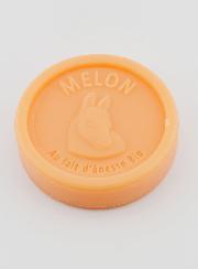 Savon Lait d'Ânesse Bio & Melon - 100g