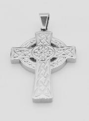 Pendentif Croix Celtique en Inox - 45mm