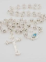 Chapelet Vierge Miraculeuse Grains Strass