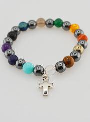Bracelet en Pierres Naturelles & Hématite